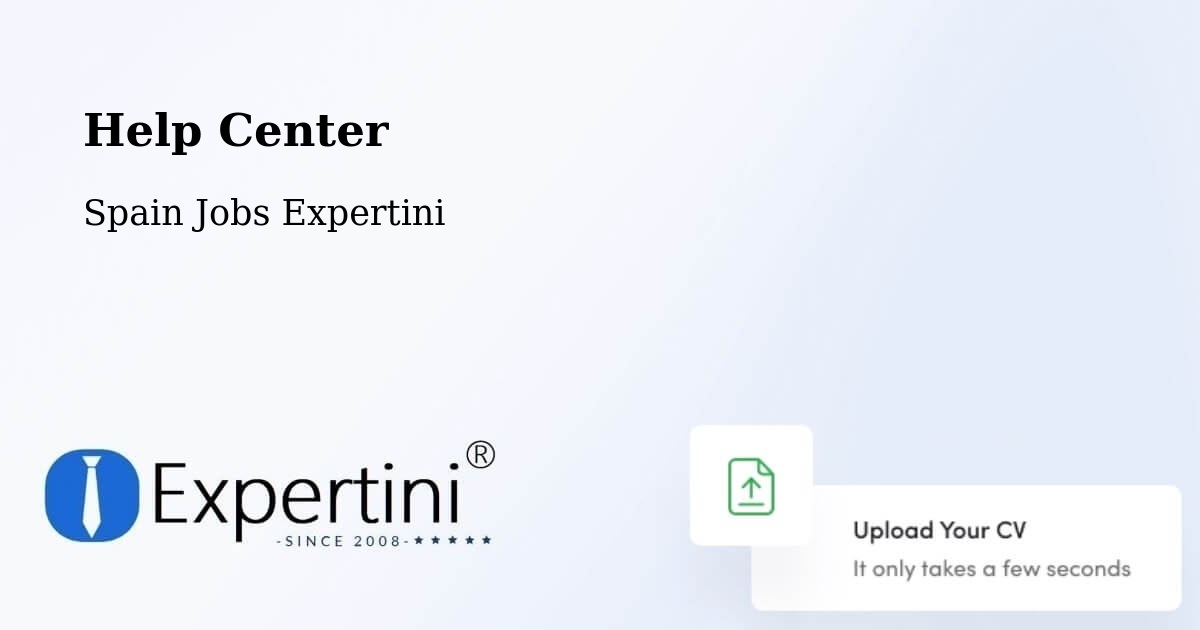 Help Center – Tordera - Spain Jobs Expertini